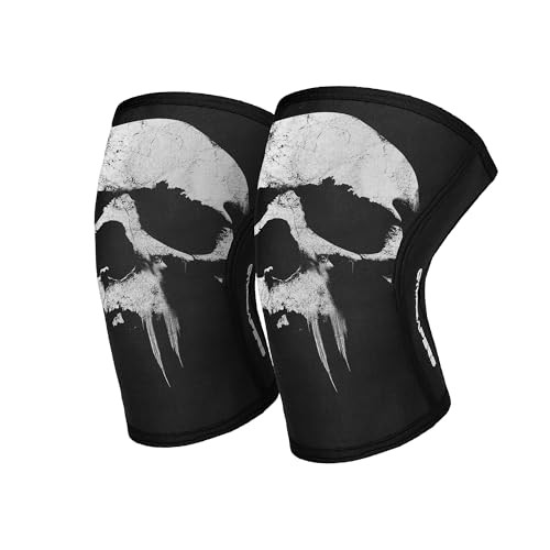 5MM Knee Sleeves for Weightlifting, Squats, Powerlifting, and Medium Dread
