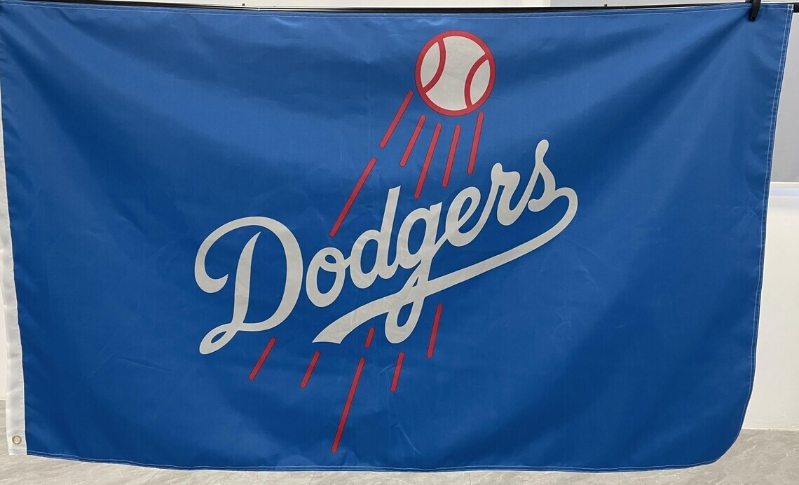 Los Angeles Dodgers 3'x5' Flag Banner - Double Sided