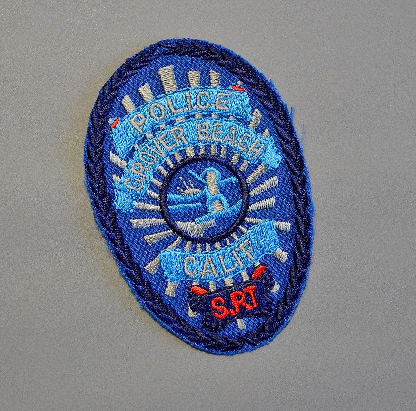 Grover Beach California Police Special Problems Team Patch ++ Mint CA