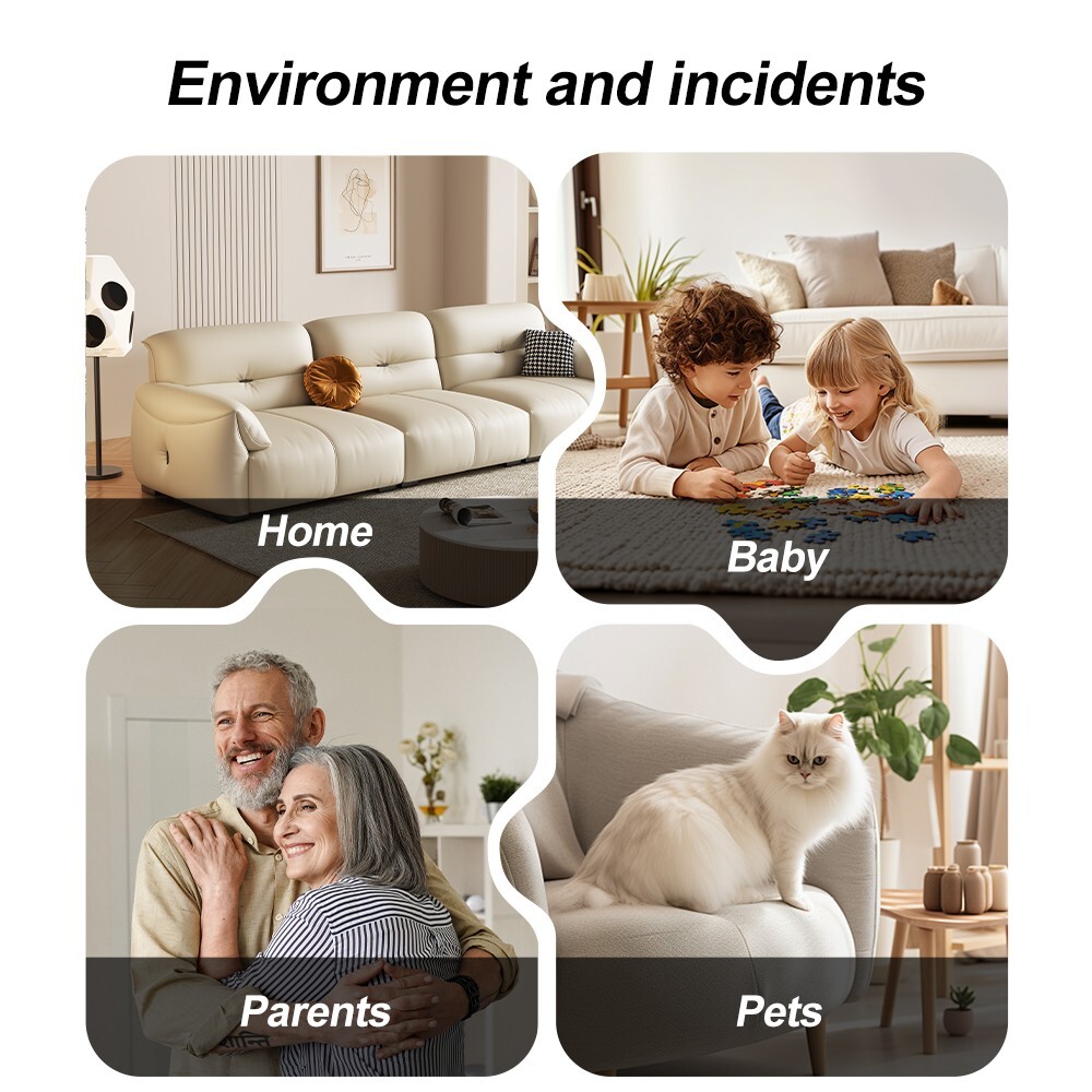 5PCS PTZ Wireless WIFI Security Camera 5MP Home System Color Night Vision