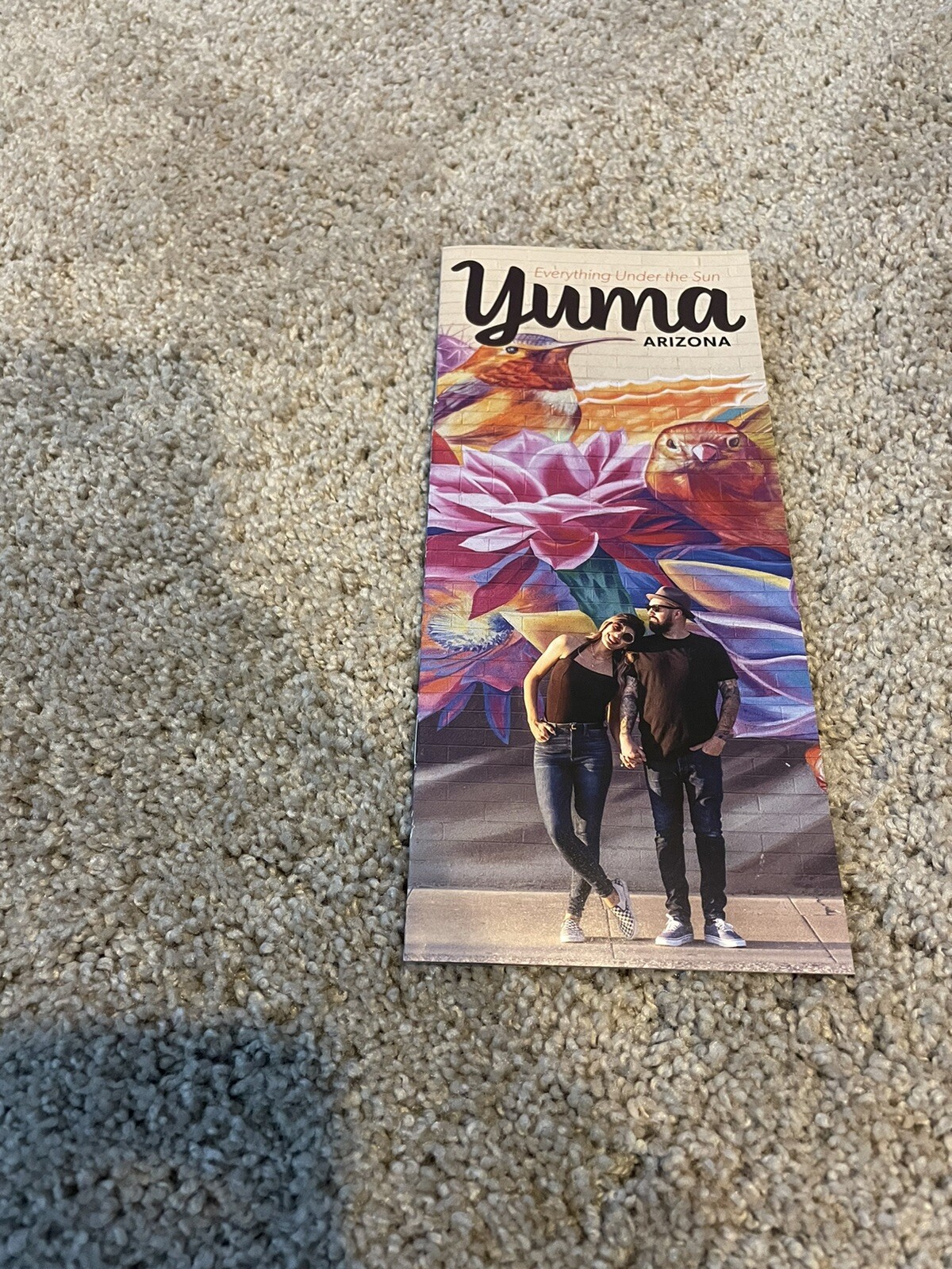 Yuma Arizona  Guide map Brochure Flyer