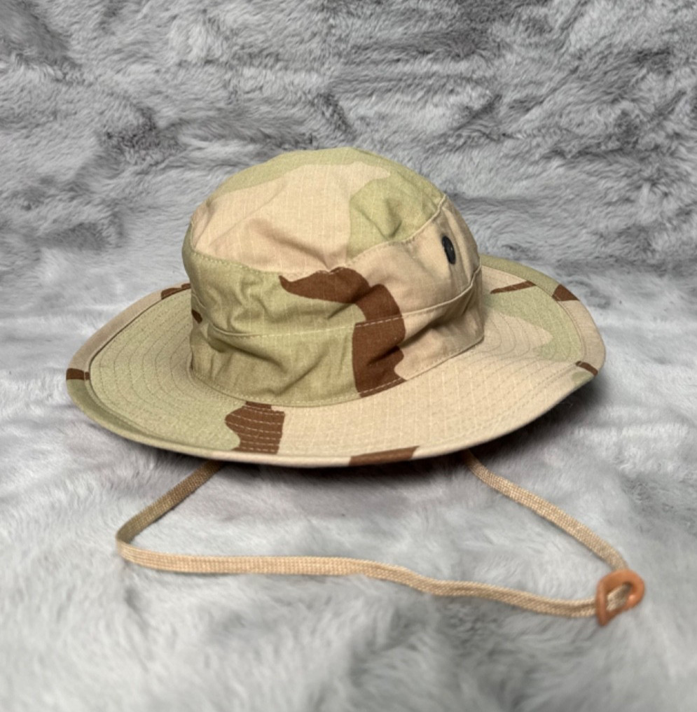 Hot Weather Sun Hat Cap 7 Sun Hot Weather Camouflage Boonie Made in the USA