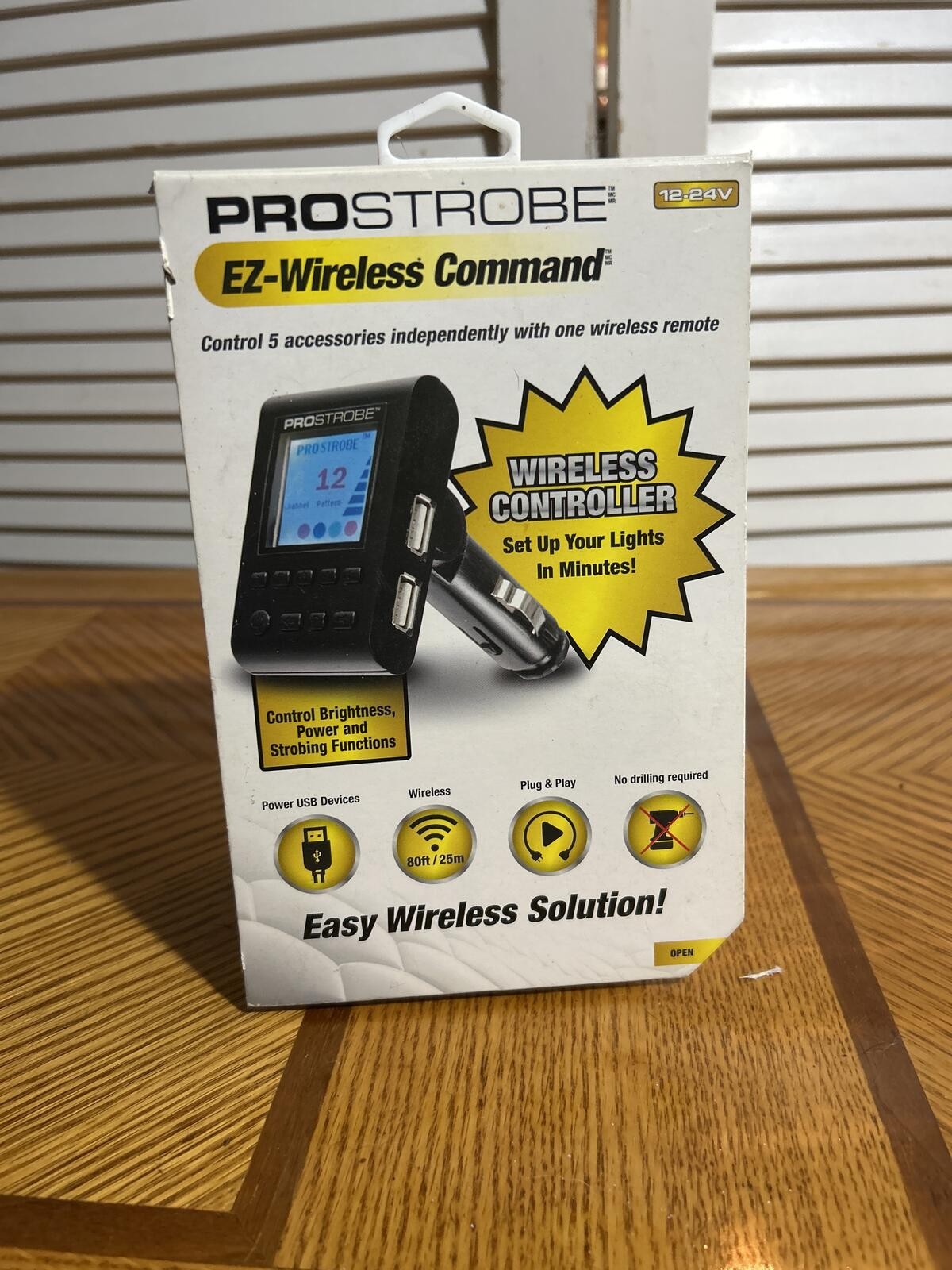 PROSTROBE EZ-Wireless Command Wireless Controller for 12V-24V Accessories