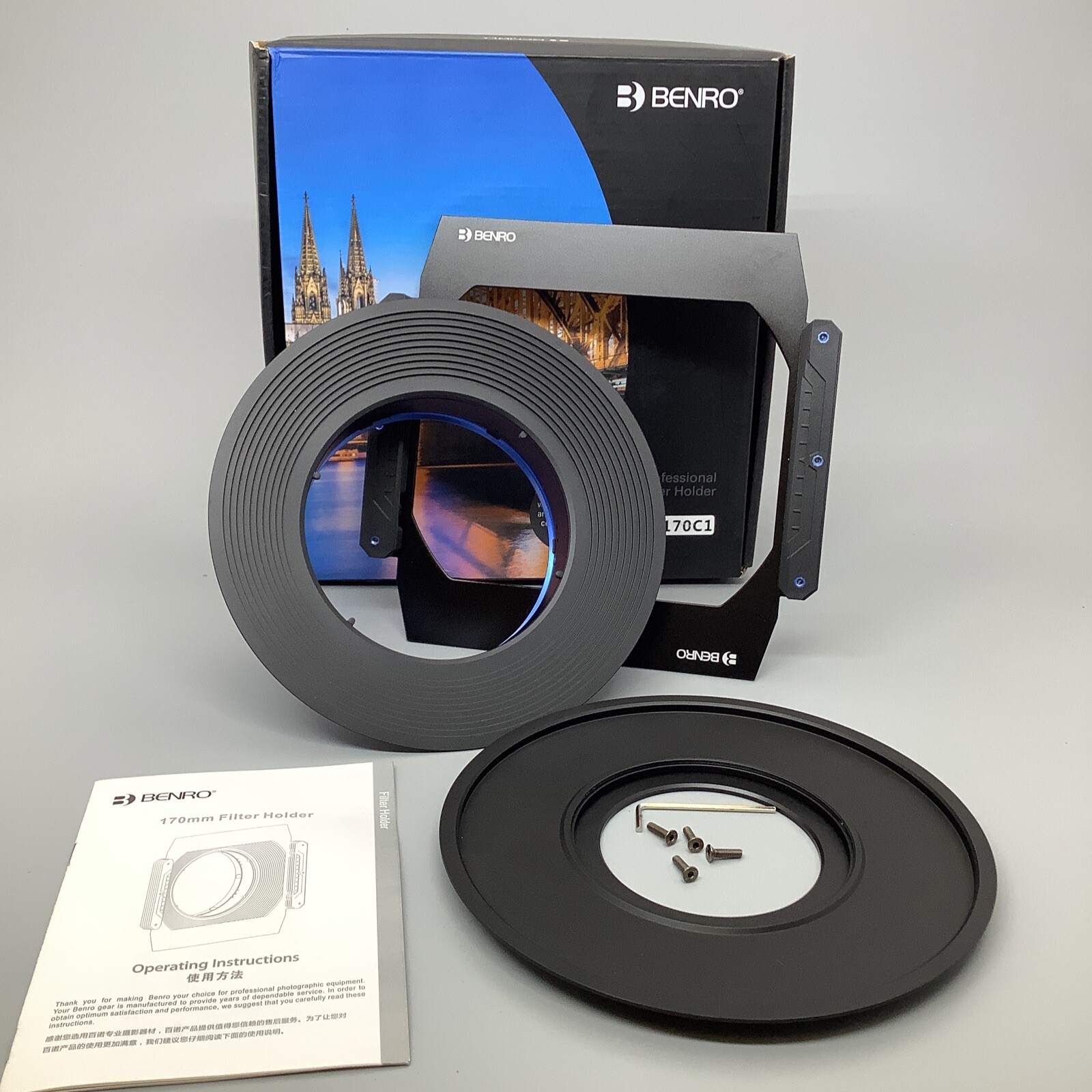 Benro Master 170mm Filter Holder Set for Canon 11-24mm f/4L USM Lens