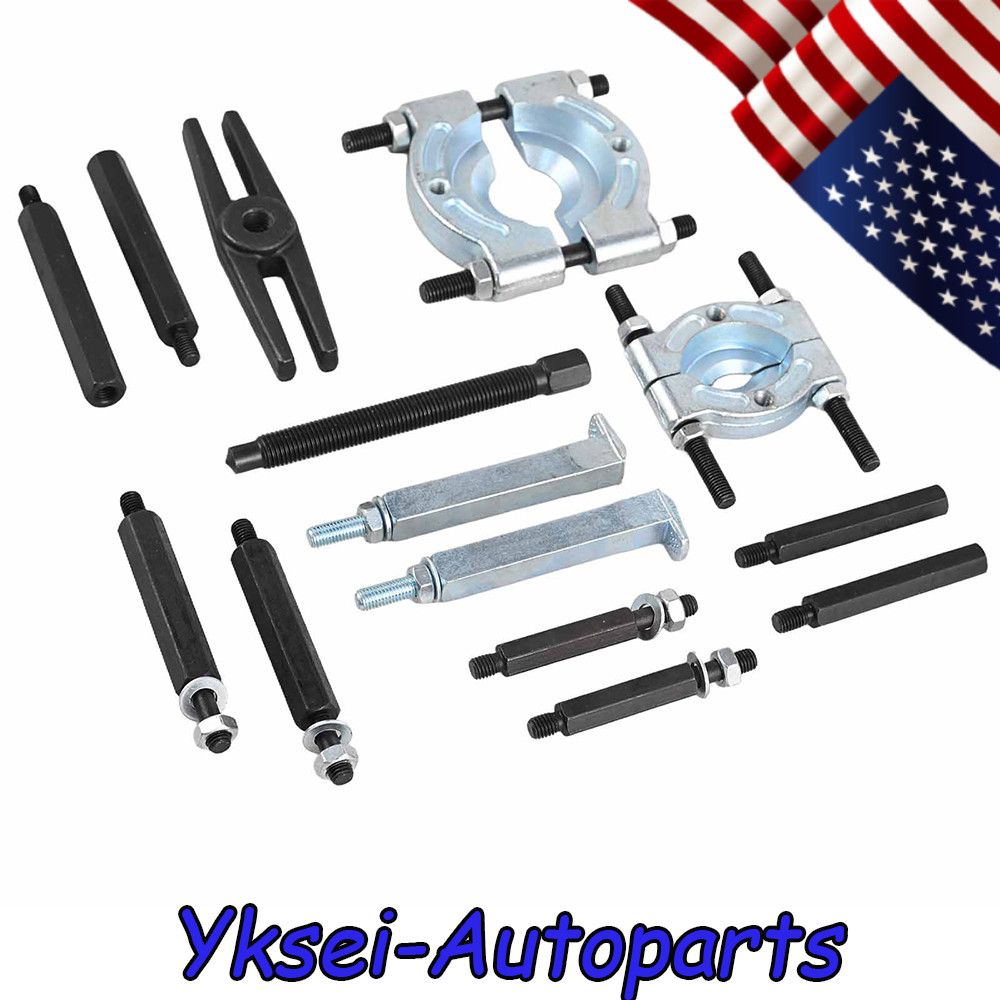 14PcS 5Ton Capacity Bearing Separator Tool Kit Bearing Puller Tool Set w/ Case