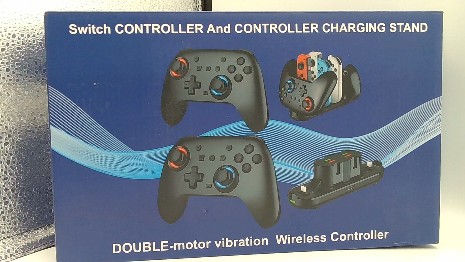 VidPPluing Switch Controllers With Charging Dock, Wireless 2Pack&Dock