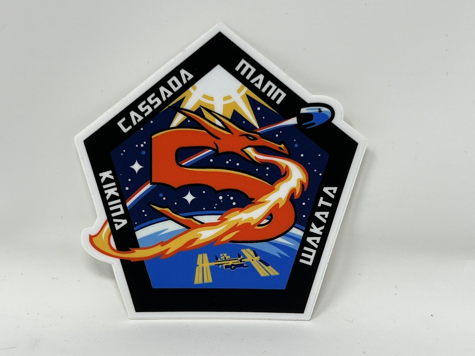 NASA Commercial Crew SpaceX Crew 5 Mission Vinyl Patch Sticker