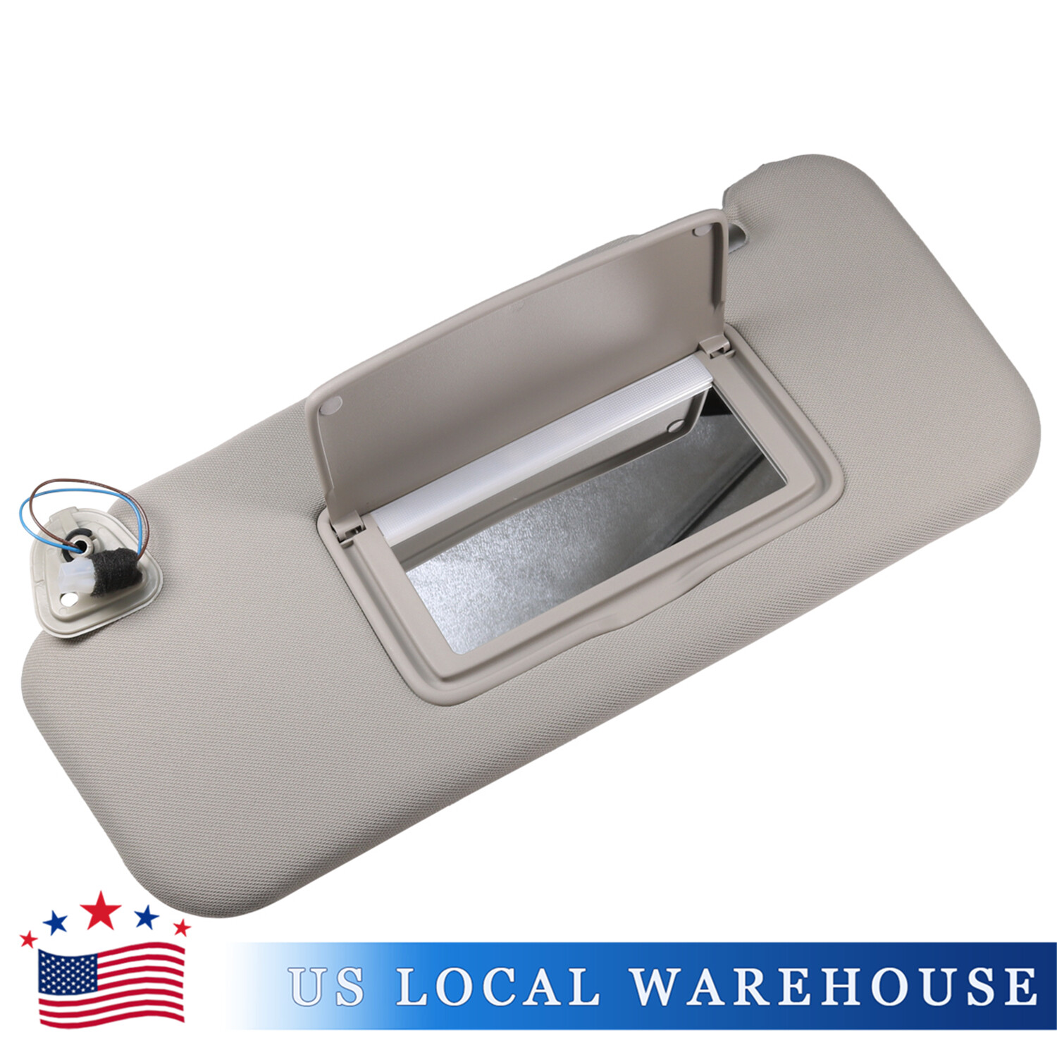 96401-1AA1B FOR NISSAN 2009-2014 MURANO DRIVERS SIDE SUNVISOR GRAY