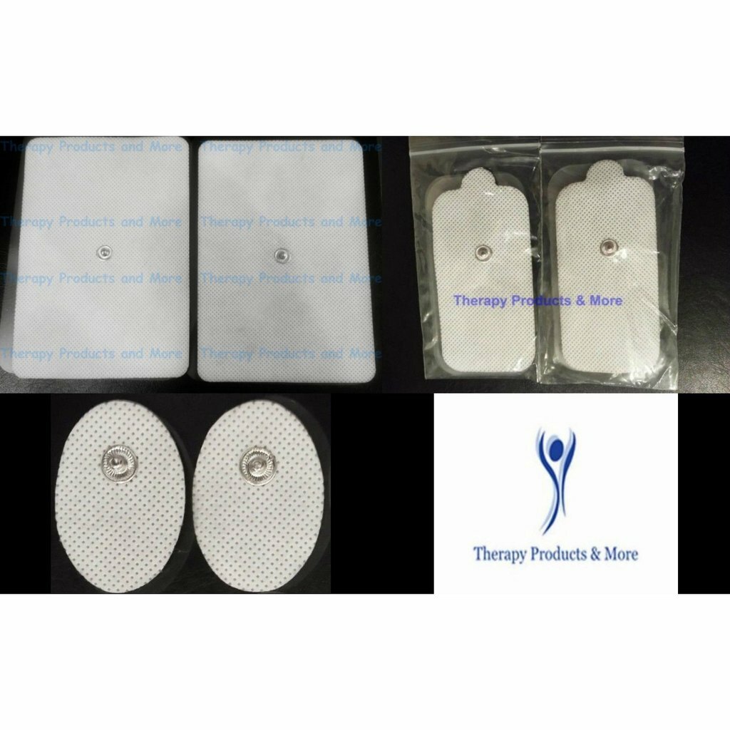 EXTRA LARGE Massage Pads Combo for Aurawave Perfect T.E.N.S. by Tony Little