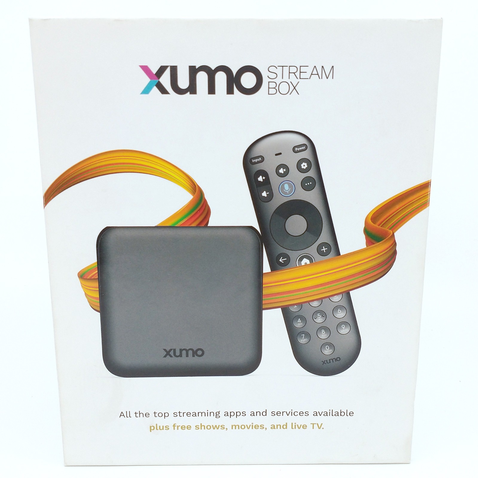 Xumo 4K UHD Stream Box SCXI11BEI v1.1 Voice Remote 4K HDR - Tested/Working