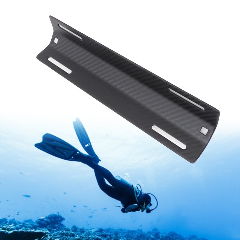 Carbon Fiber Single Tanks Adapter Equipment Thickness 2.5mm for Safe Diving