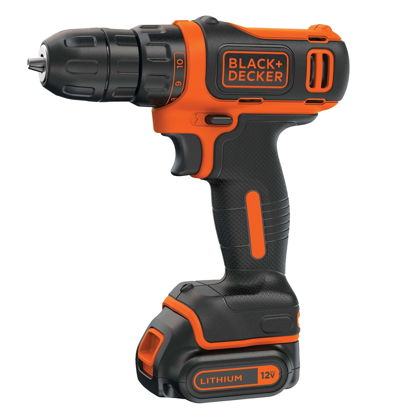 BLACK+DECKER 12v Max* Lithium Ion Drill/Driver Project Kit - BDCDD12PK