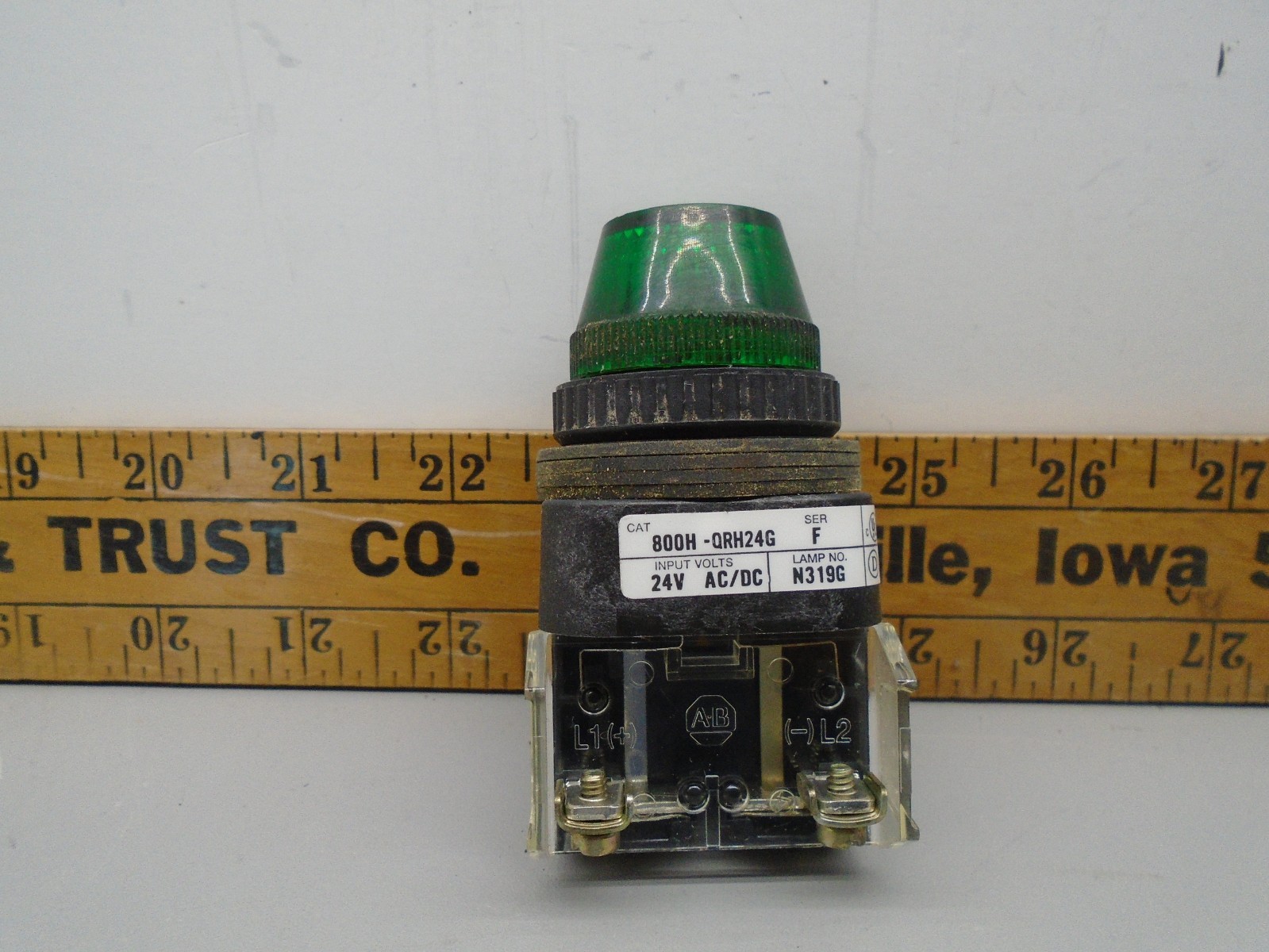 800H-QRH24G  Allen Bradley Green Pilot Light N336
