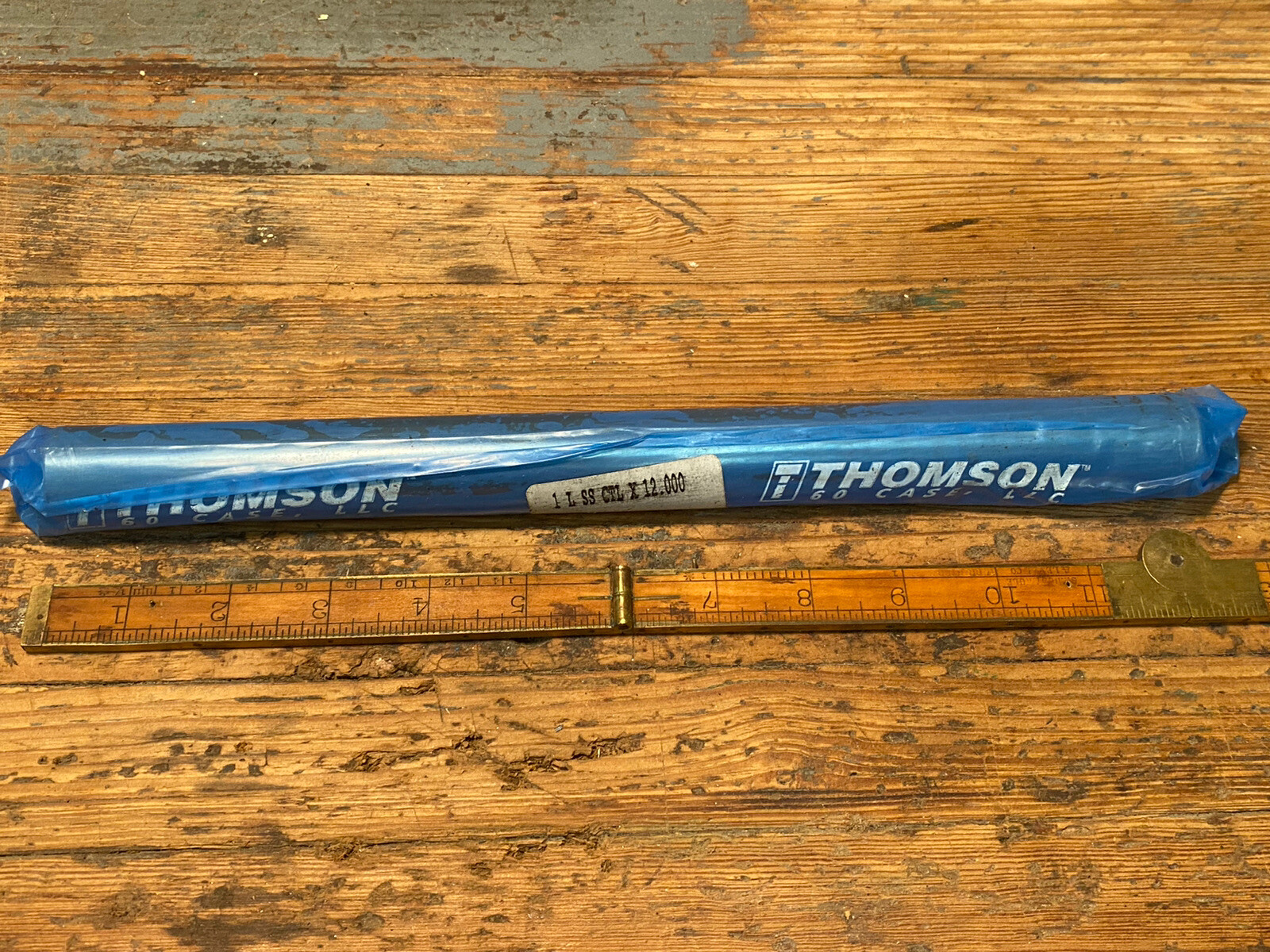 Thomson 1 L SS CTL 12, 1” Shaft, 12” Long, 440C Stainless Steel Class L