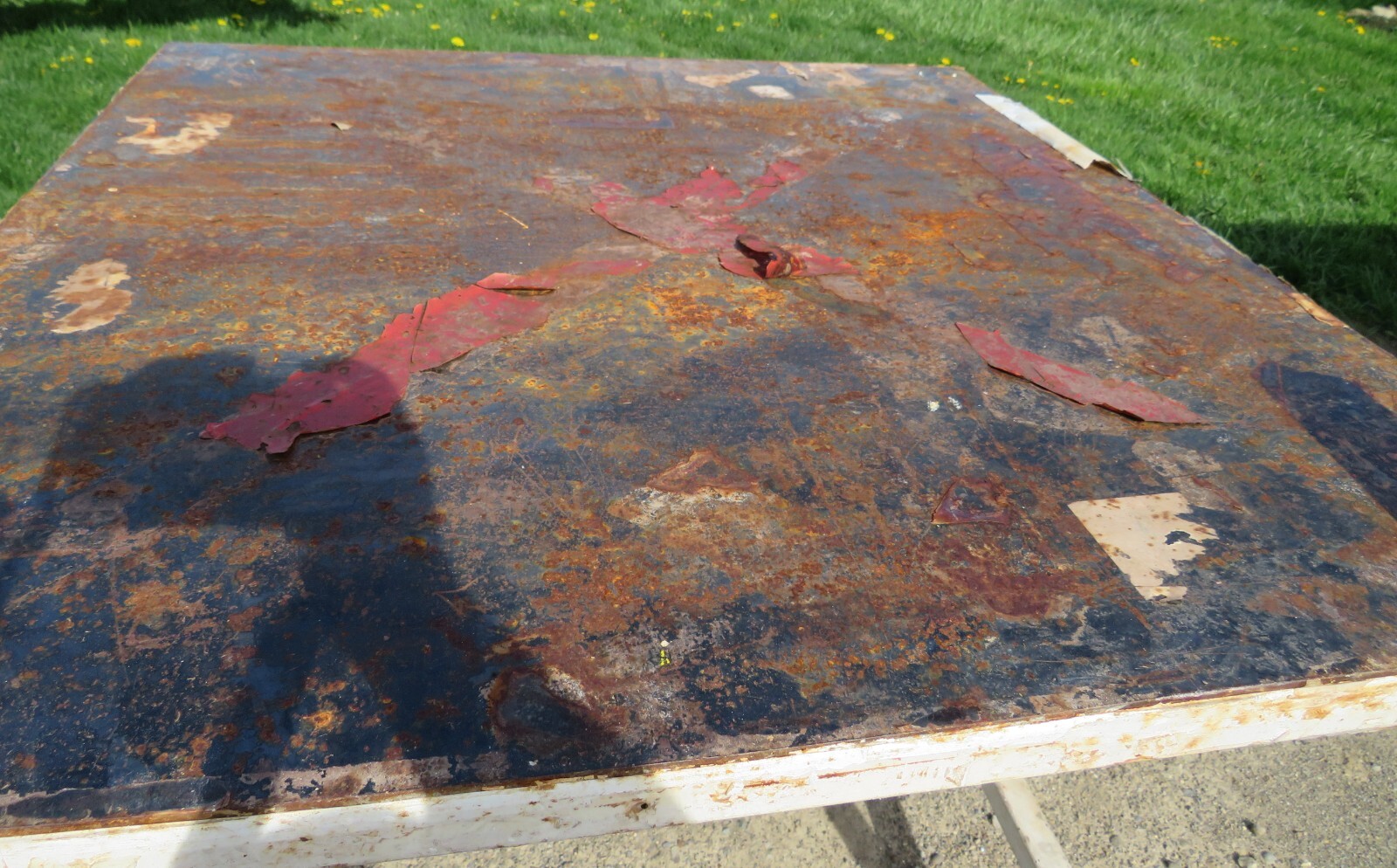 All metal workbench / welding table - many uses 3 ft x 3 ft