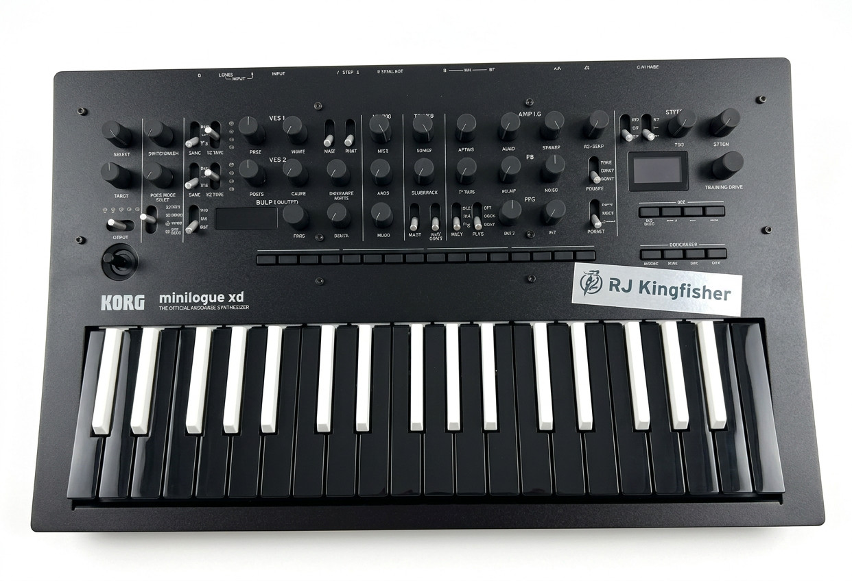 Korg minilogue xd inverted color limited edition polyphonic analog synthesizer