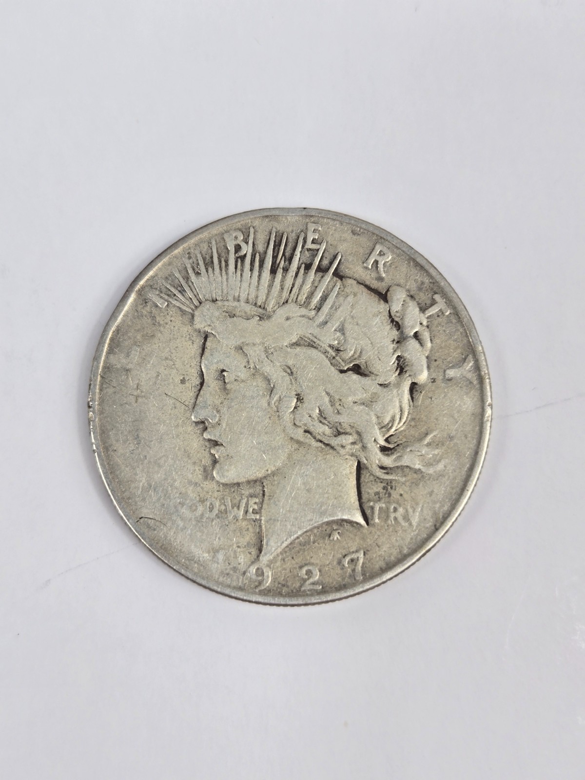 1927-O U.S. Liberty Peace Silver Dollar Coin