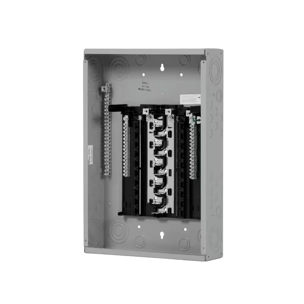 SN Series 125 Amp 20-Space 40-Circuit Indoor Main Lug Plug-On Neutral Load Cente