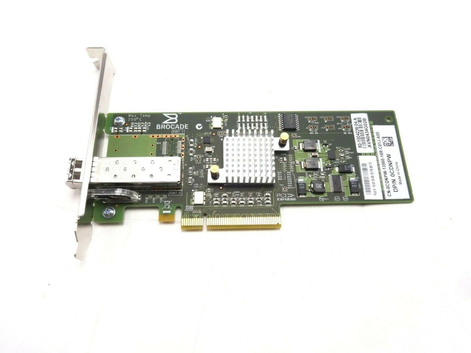 Dell CDNPW Brocade 815 8GB Single Port HBA Fibre Channel Card