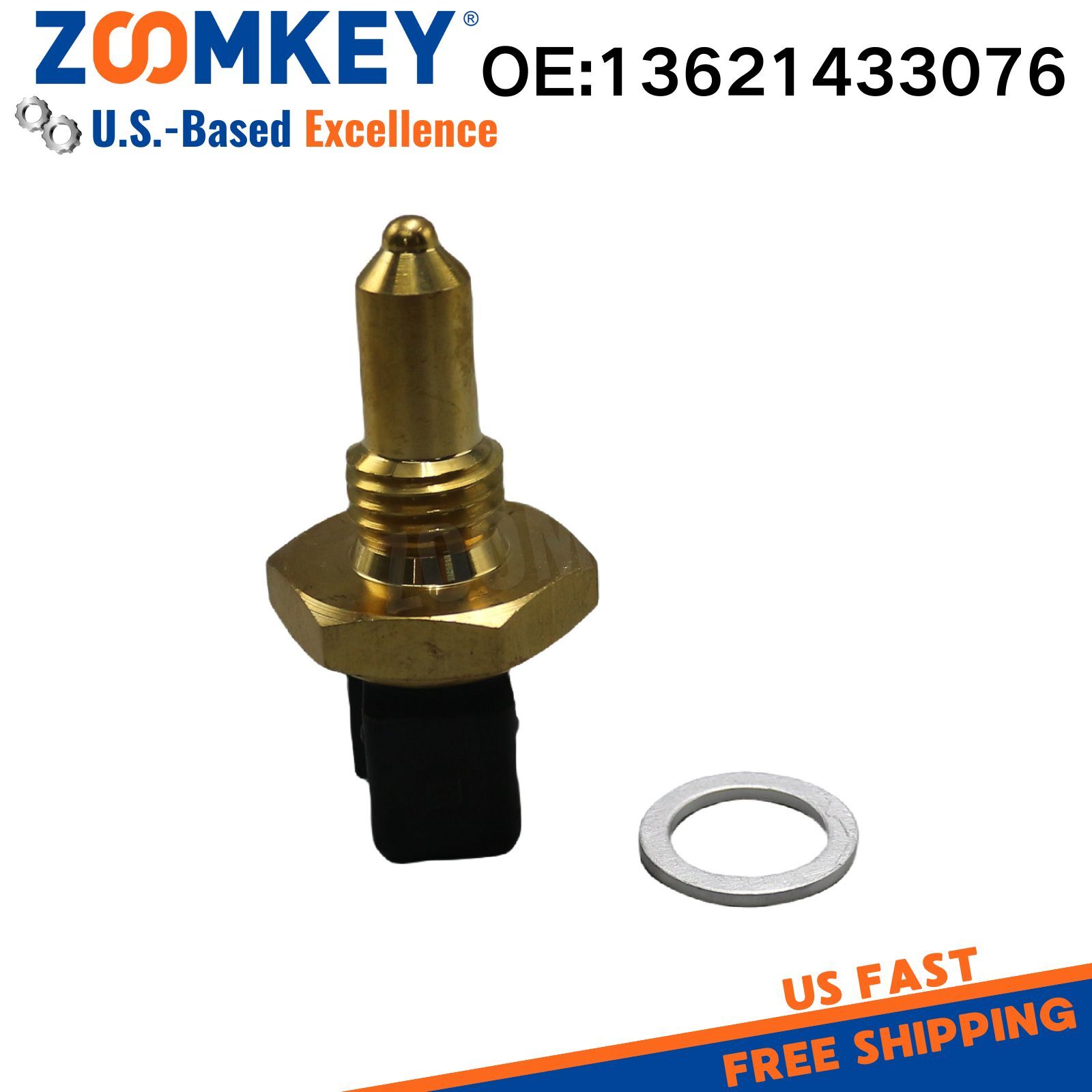 Coolant Temperature Water Sensor 13621433076 For BMW E39 E46 E53 X3 23017838935