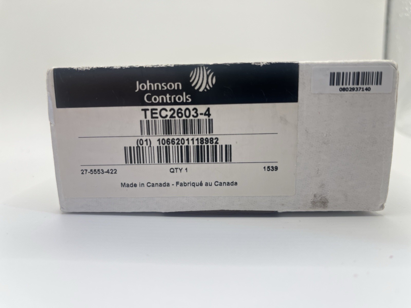 Johnson Controls TEC2603-4 BACnet 2 Heat 2 Cool Networked Thermostat Controller
