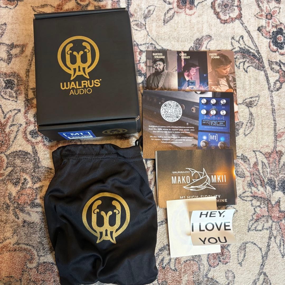 Walrus Audio MAKO M1 MKII Modulation Pedal Multi Effects Tested