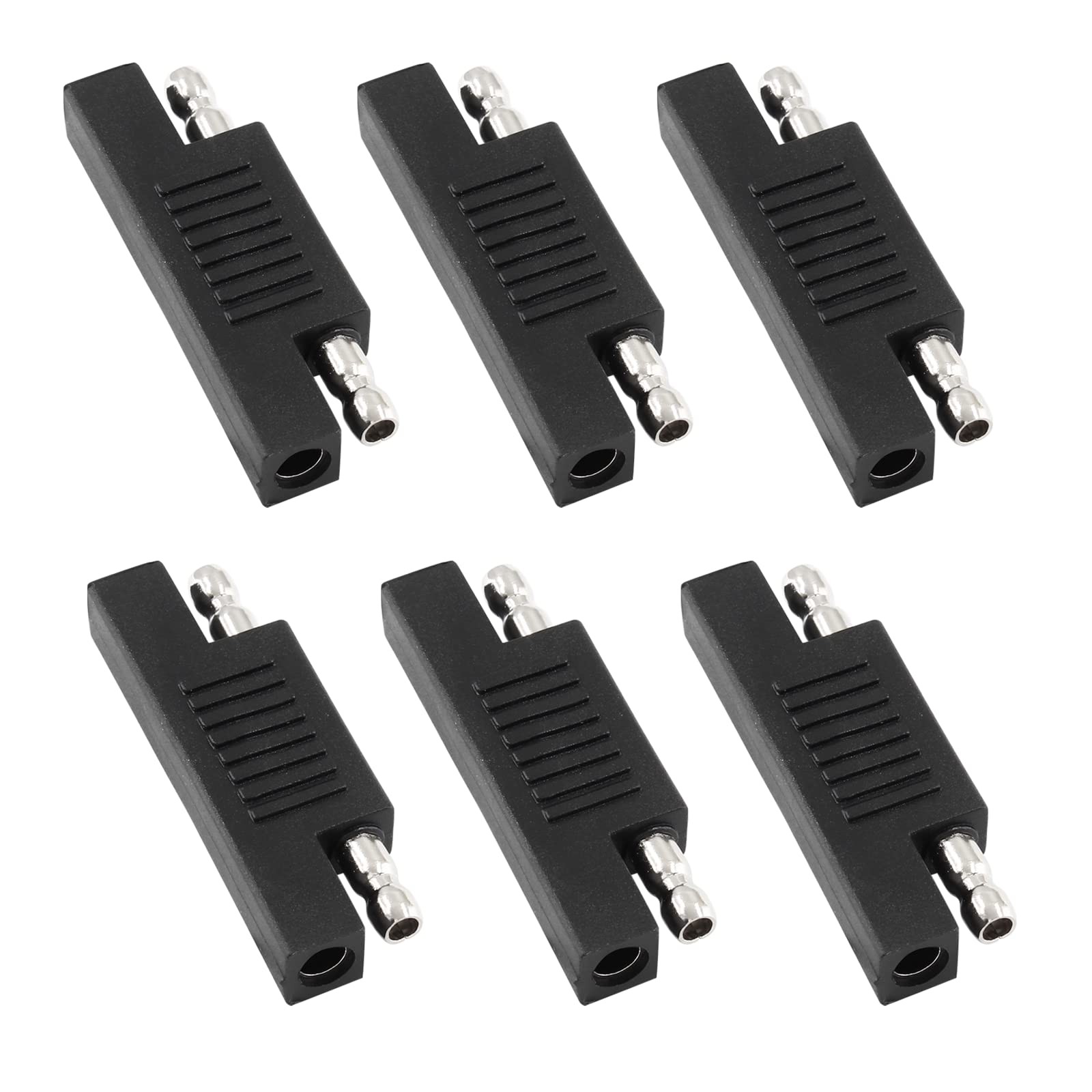 Kyuionty 6 Pack SAE Polarity Reverse Adapter Connector, SAE Quick Disconnect ...
