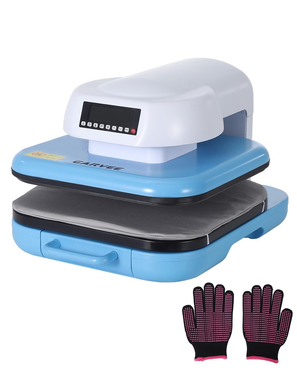 Automatic Heat Press Machine 15x15 Inch Smart Auto Release Adjustable 4 Memory