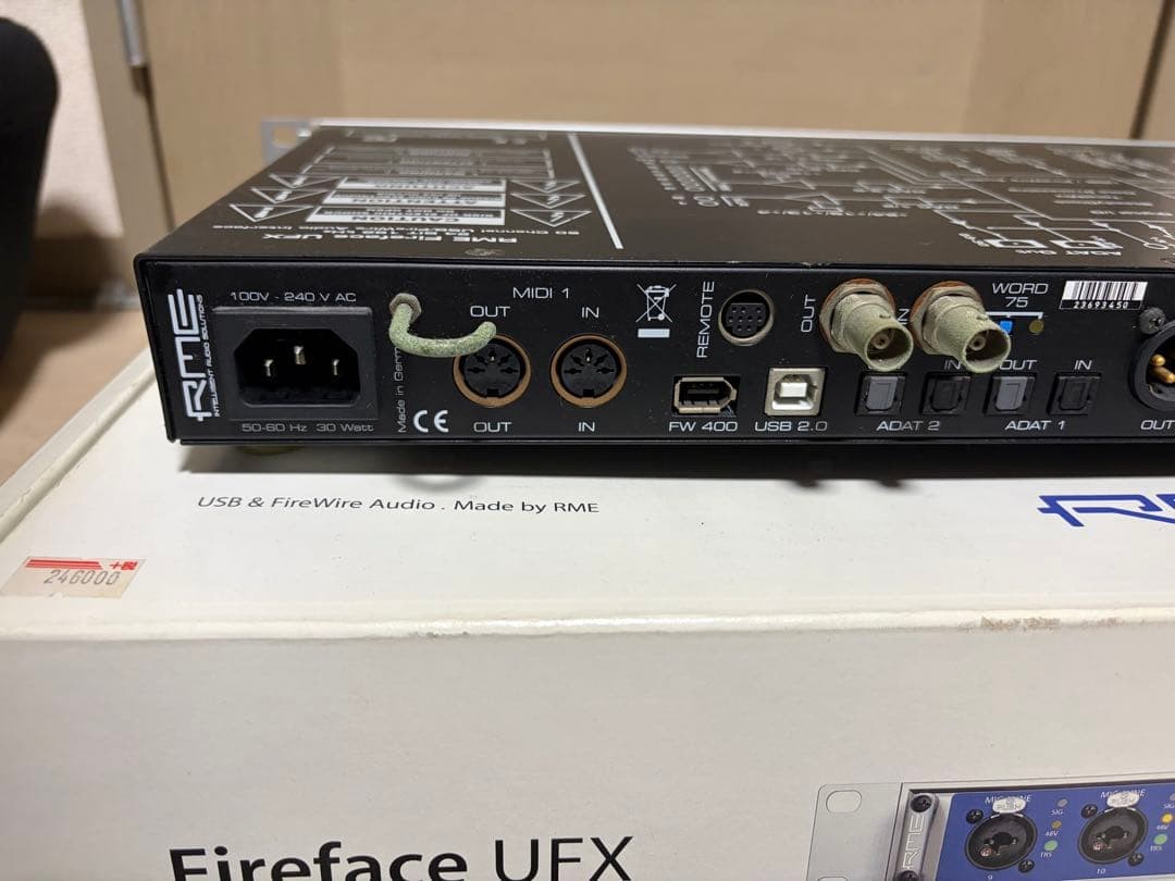 RME Fireface UFX USB FireWire Audio Interface Tested w/ Original Box