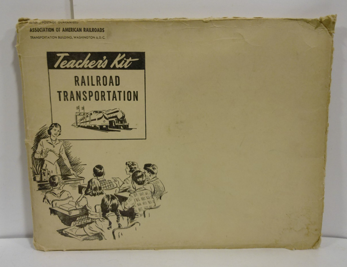1949 Association of American Railroads Teacher's Kit Railroad Transportation