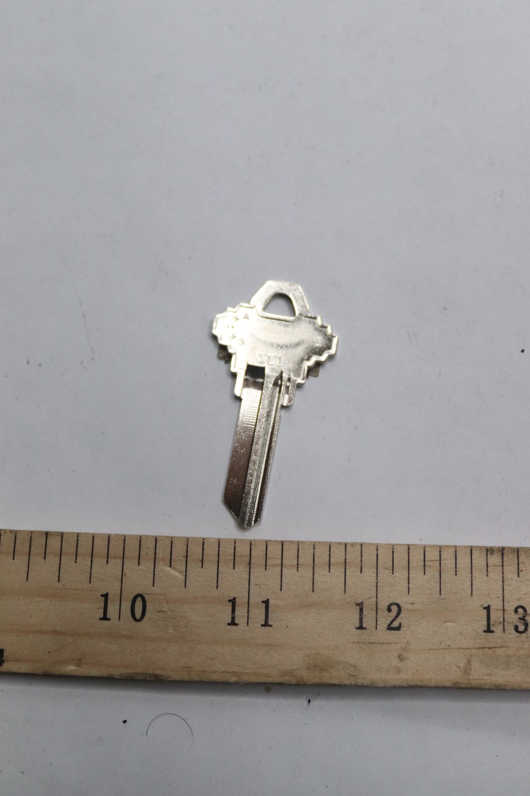 Hy-Ko Key Blank Brass Nickel SC1