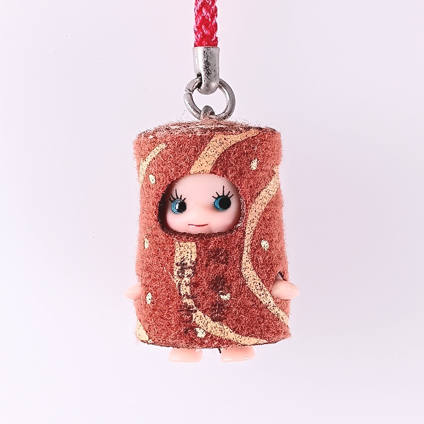 QP Kewpie Gotochi Figure Strap Nikumaki Onigiri Costume From Japan F/S