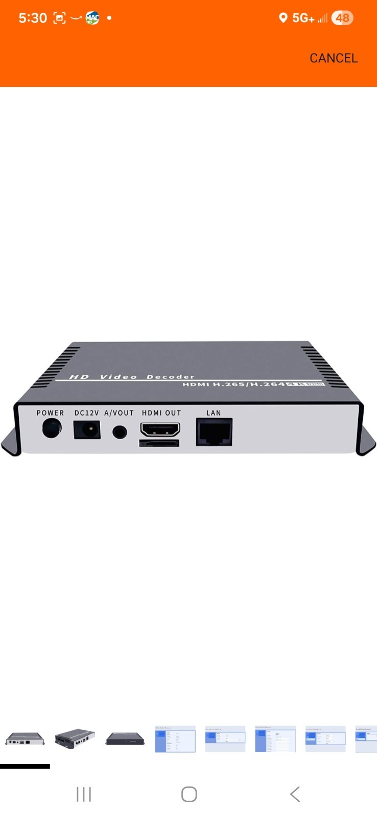 1080P Video Decoder - IPTV w/ HDMI & CVB -Stream Decoding RTMP/RTSP/RTP/UDP/HTTP