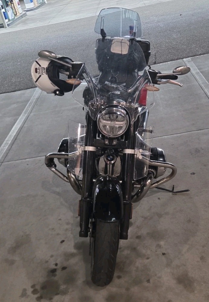 Wind Air Deflector BMW R18 Front Fork Large Clear Or Smoke