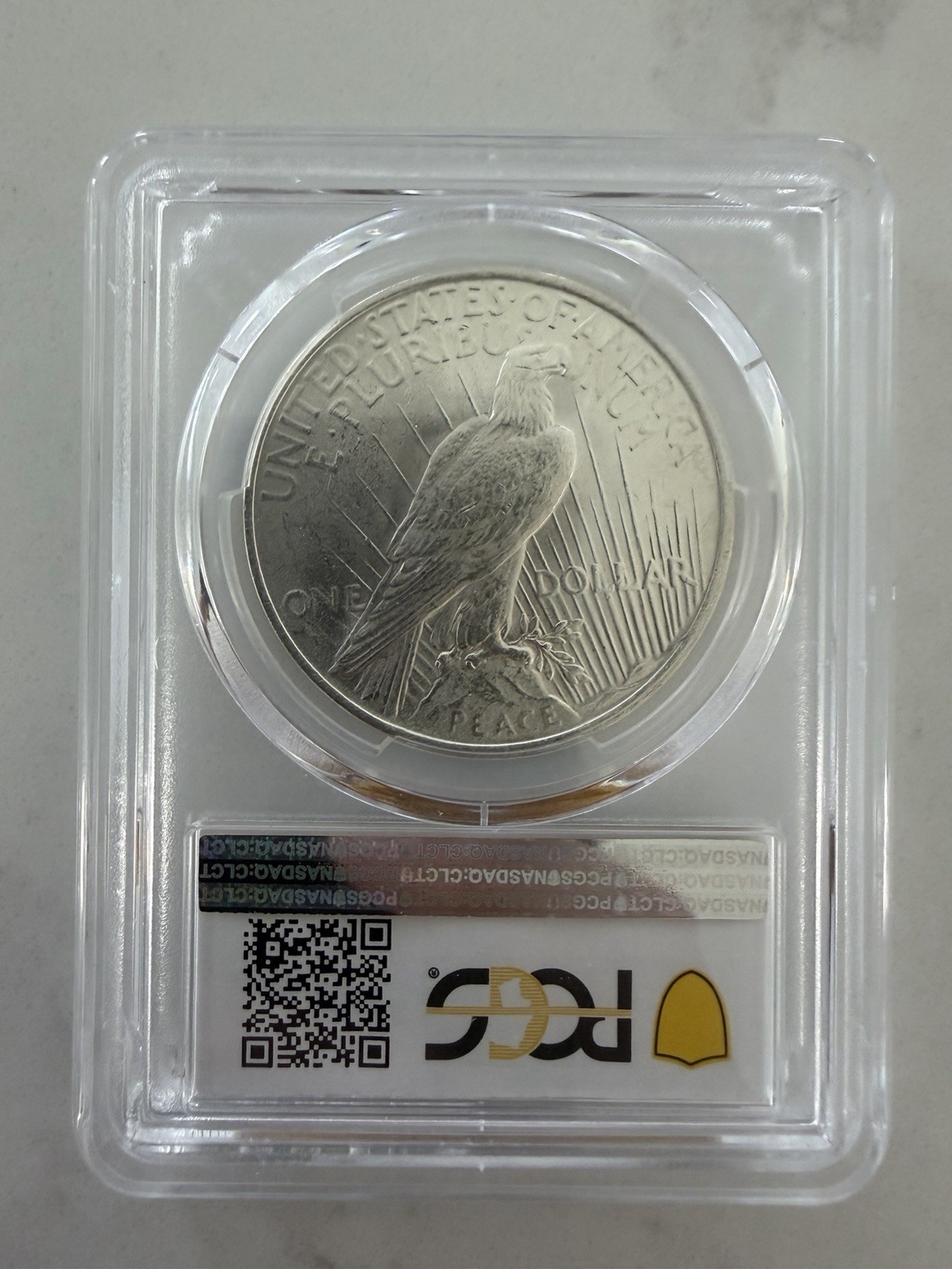1922 Peace Silver Dollar PCGS MS64 90% Silver Slabbed