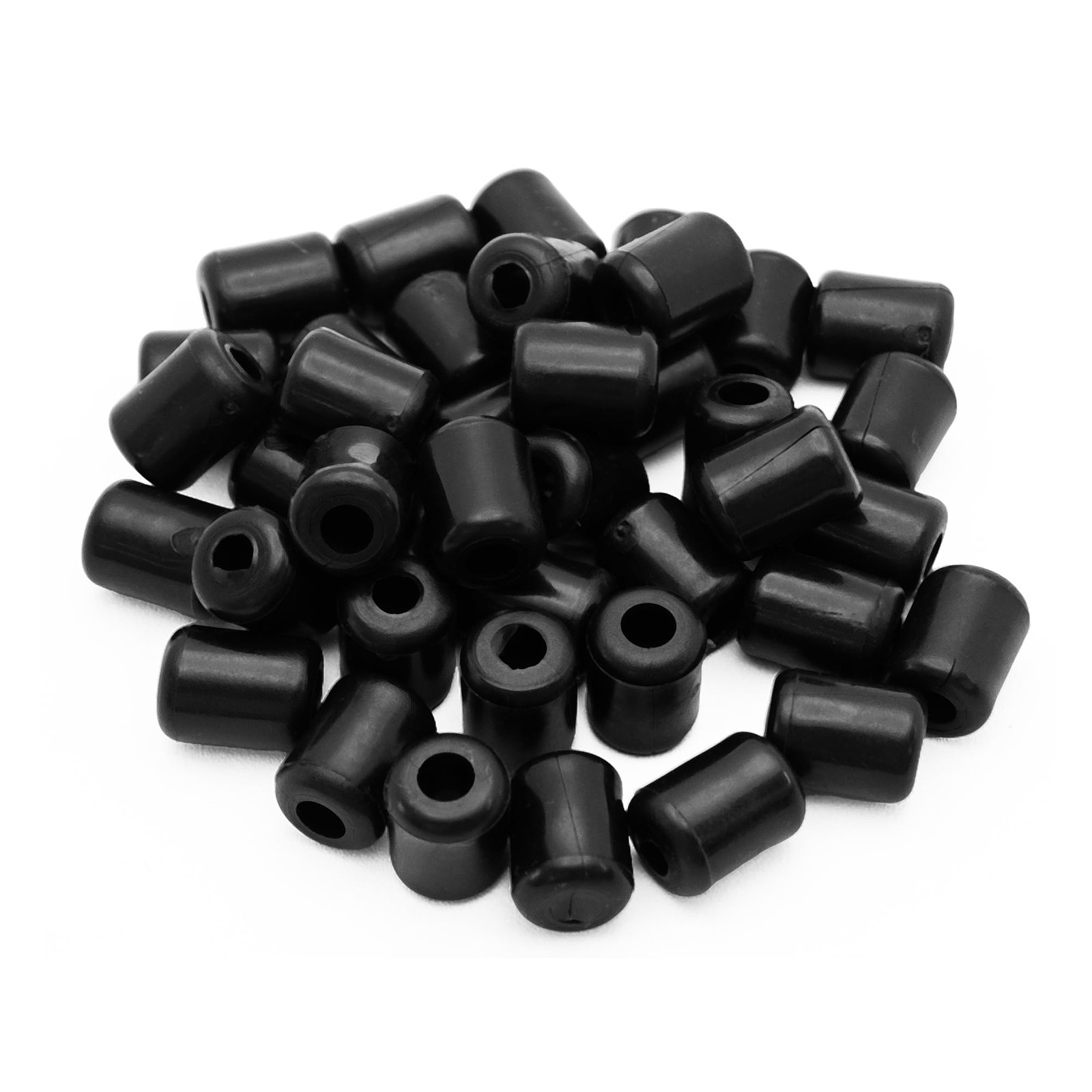 40Pcs 5mm ID x 10mm OD Kitchen Sink Rack Feet, Rubber Feet for Sink Grid, Rep...