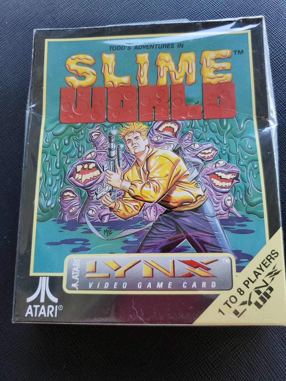 SLIME WORLD TODD'S ADVENTURE IN Atari Lynx NEW DAMAGED BOX FACTORY SHRINK PA2029