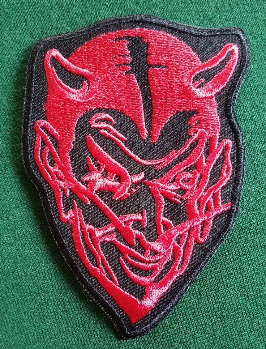 Vintage  Devil OUTLAW Motorcycle Jacket Hot Rod Vest Biker Patch