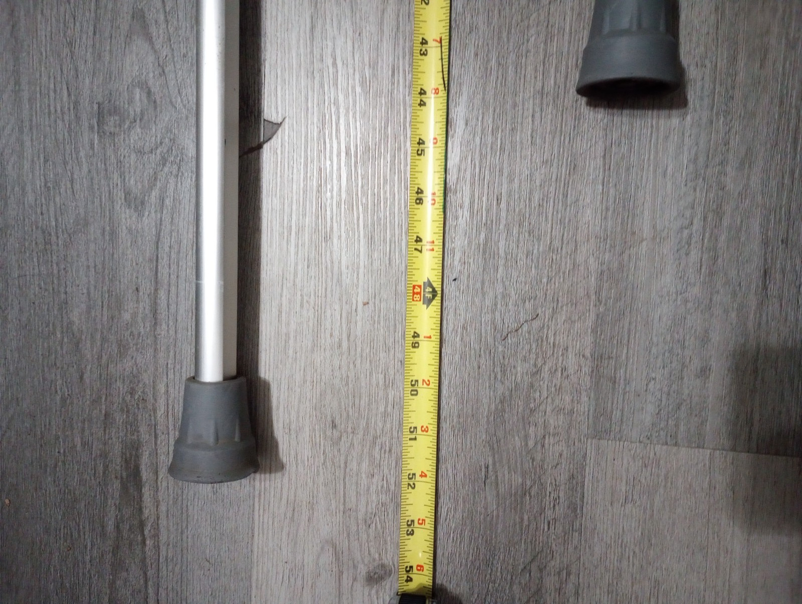 300 LBS max, Guardian Adjustable Aluminum Crutches Model MDSV80535