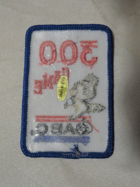 NEW 300 GAME ABC BOWLING 3" RECTANGLE PATCH