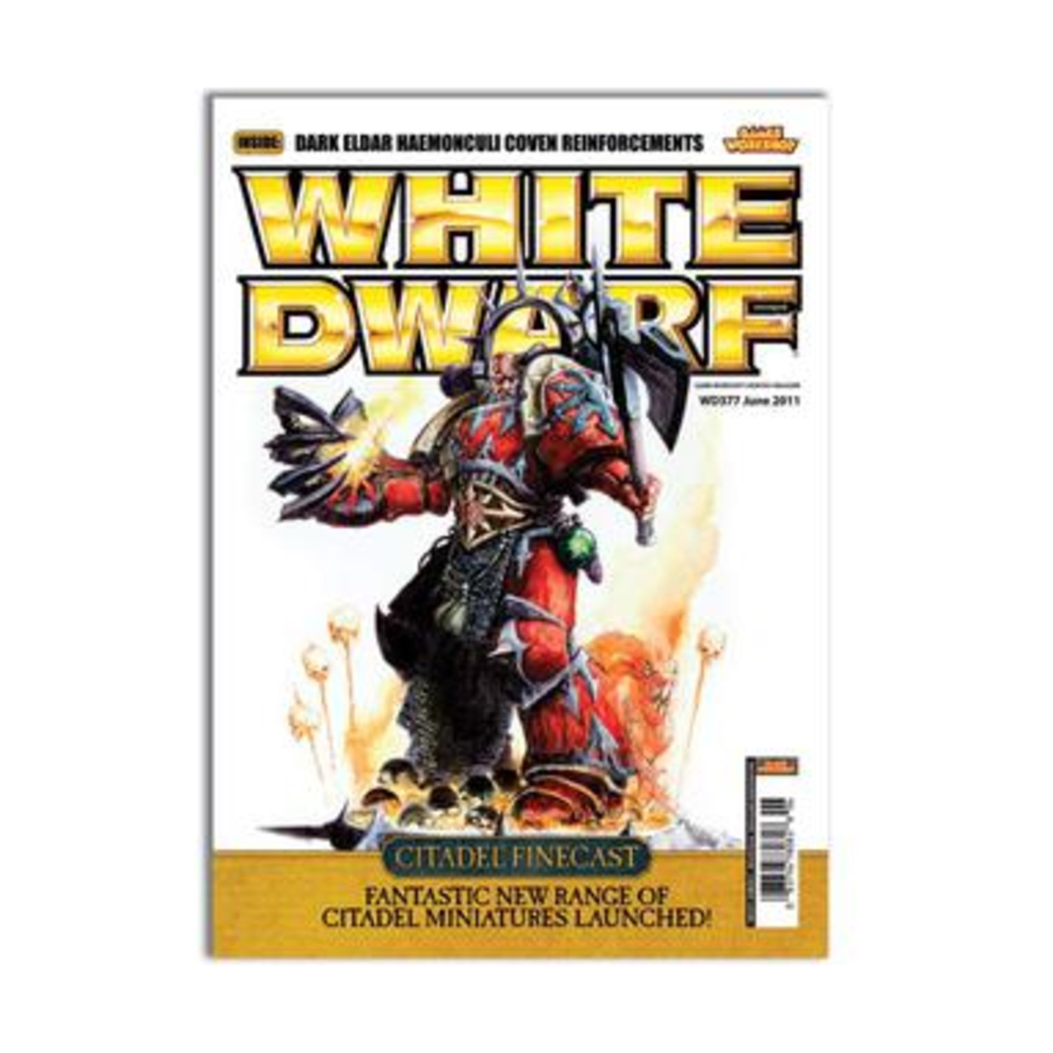 GW White Dwarf  #377 "The Lords of Pain, Idols of the Desert Gods, Tomb  Mag VG