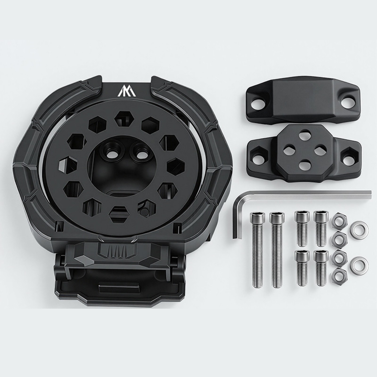 Travel Ready Bike Cup Holder Foldable Compact 14.2x10.5x9.8cm Weather Resistant