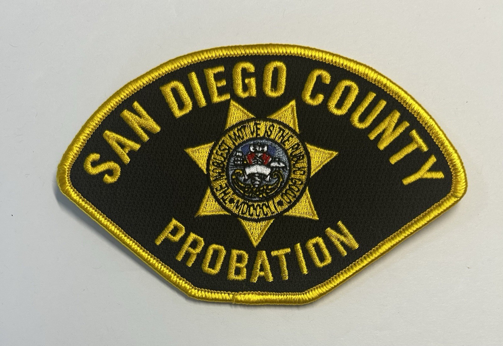 CALIFORNIA CA SAN DIEGO COUNTY PROBATION OFFICER PATCH #PDD38