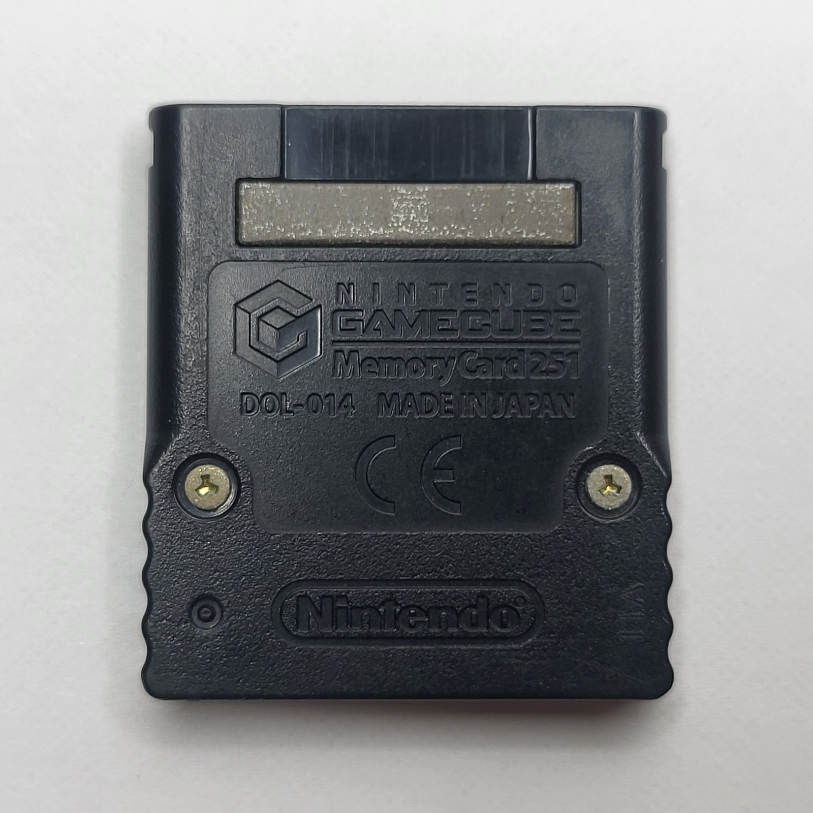 Official Nintendo GameCube Memory Cards - 4MB and 16MB Variants - Tested