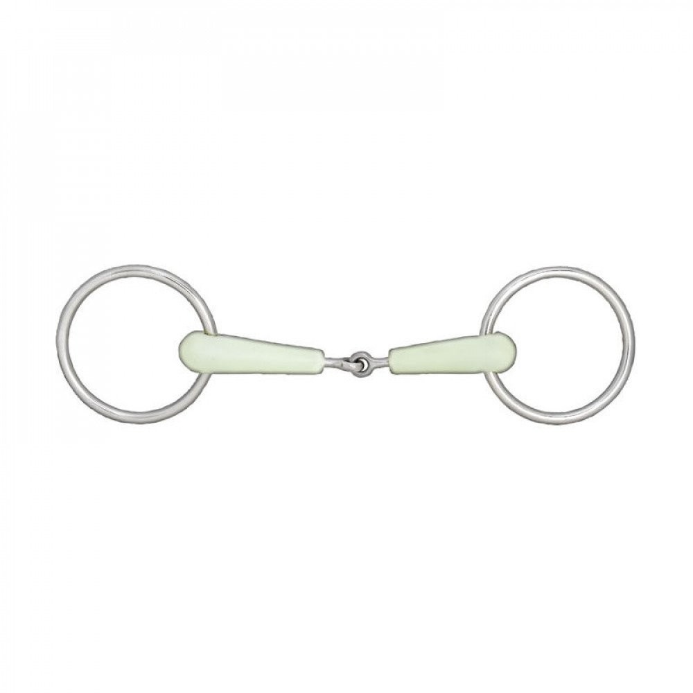 HORZE Apple Flavor Loose Ring Snaffle Bit - 5.25,Bits