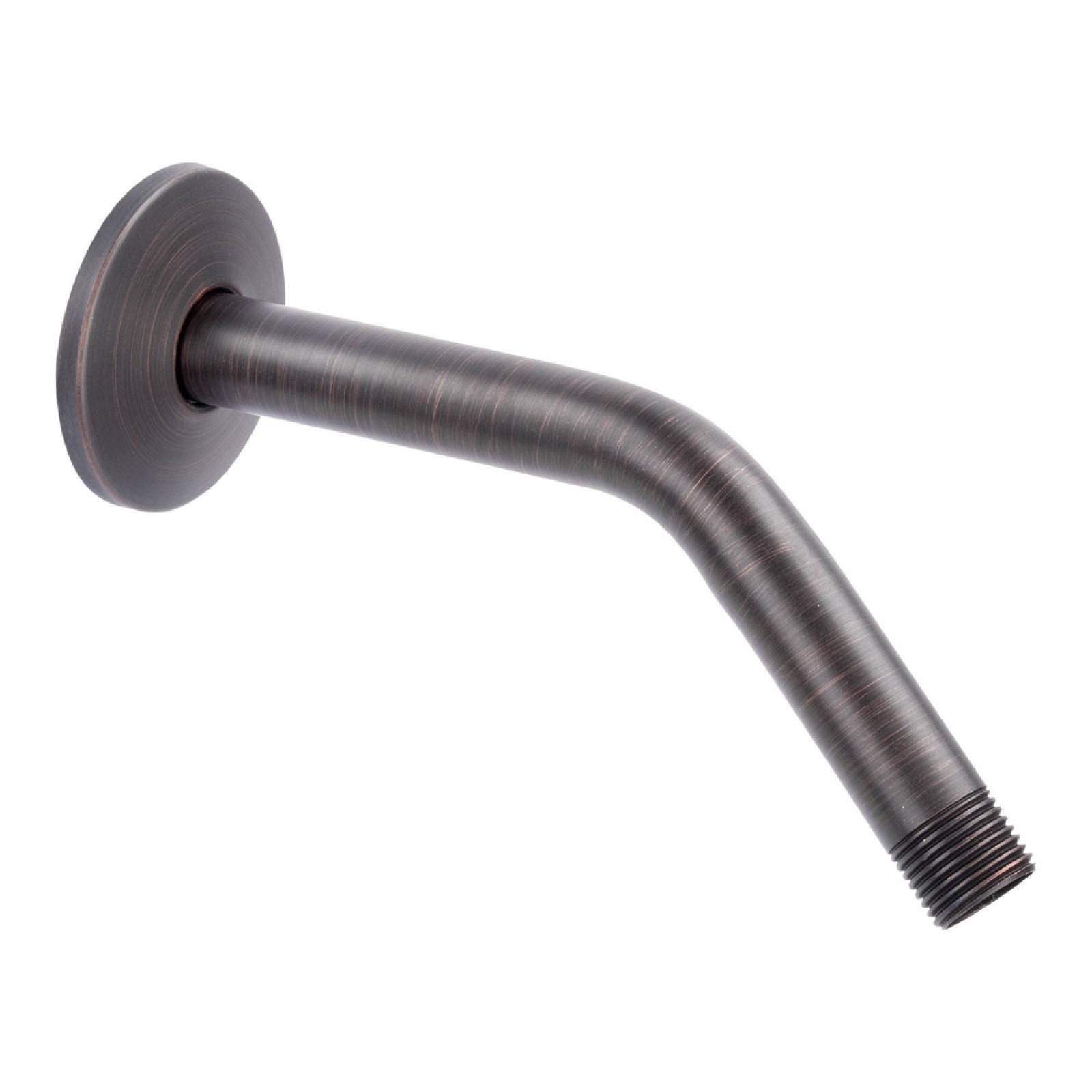 LDR 520 2412ORB 8 Inch Stainless Steel Shower Arm with Flange Oil Rubbed Bron...