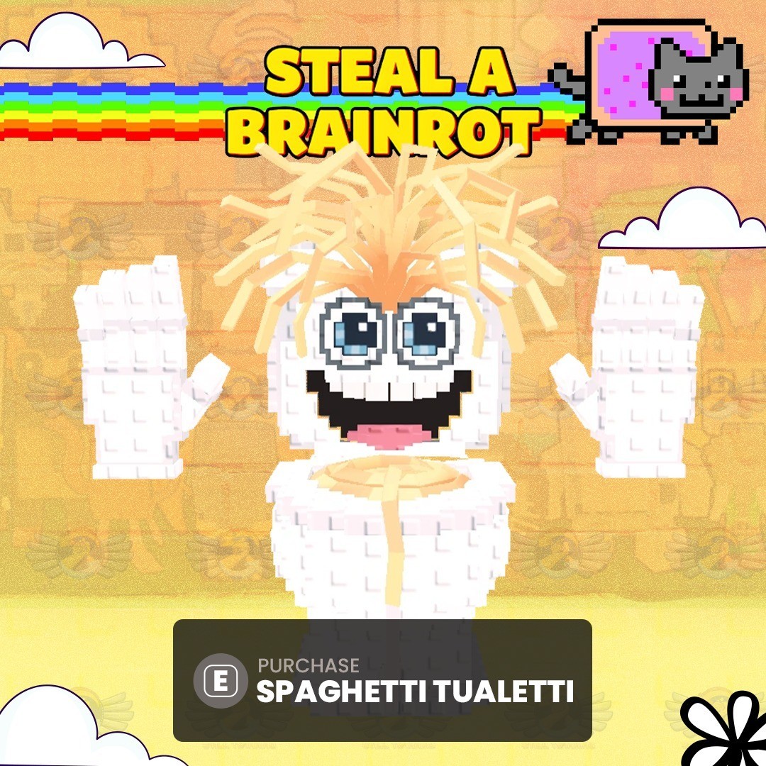 Spaghetti Tualetti - Steal a Brainrot
