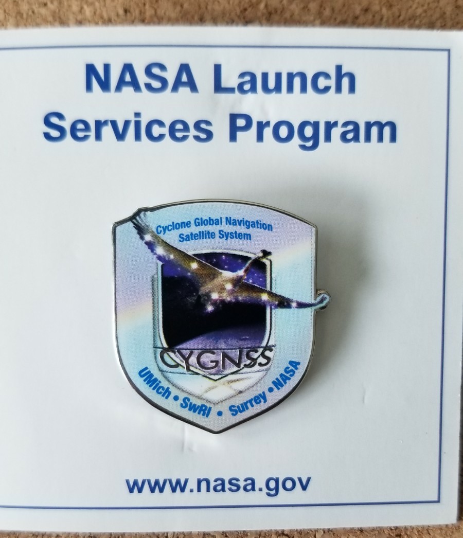 Launch Services Program NASS 4 Pin & 2 Rocket Pins