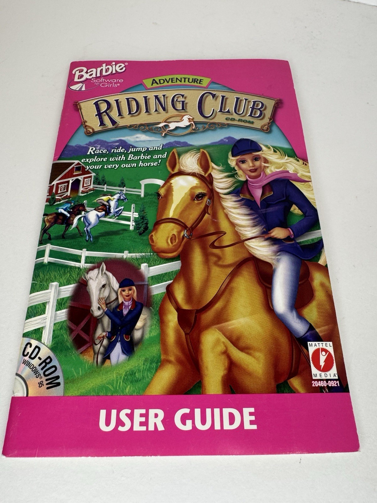 1998 - Barbie - Adventure Riding Club - CDRom User Guide