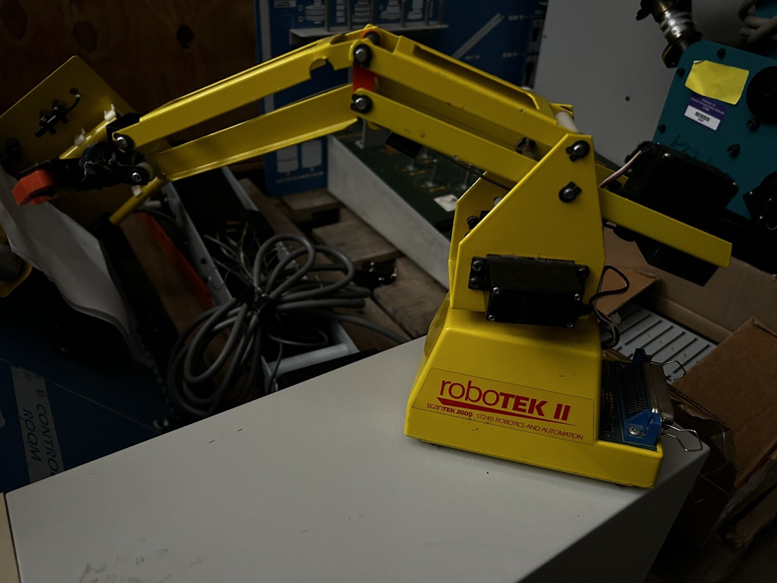 RoboTek II, EMU Robotic Arm ideal for Raspberry PI etc conversion Scantek